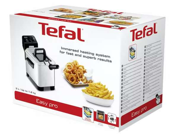 EasyPro Tefal Steel Deep Fat Fryer - 644542