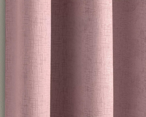 Vogue Blush Curtains 90x90