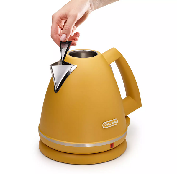 Delonghi Yellow Argento 3KW Kettle - 614312