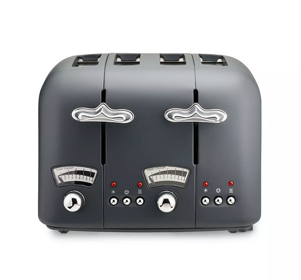 Delonghi Grey Argento 4 Slice Toaster- 614313