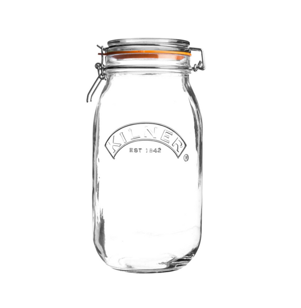 Kilner Clip Top Round Jar 2ltr - 645889