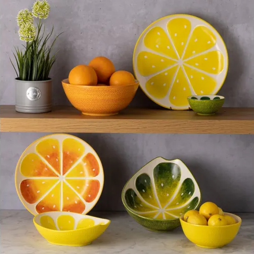 World Foods Oval Lemon Bowl 21.5cm - 644868