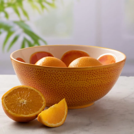 World Foods Orange 21.5cm Bowl - 644871