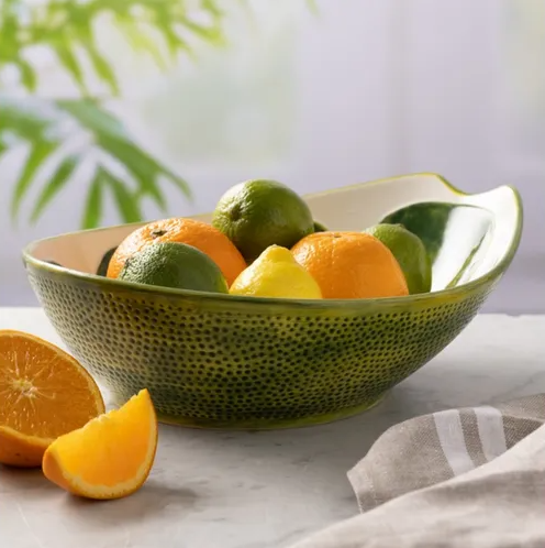 World Foods 28cm Lime Oval Bowl - 644867