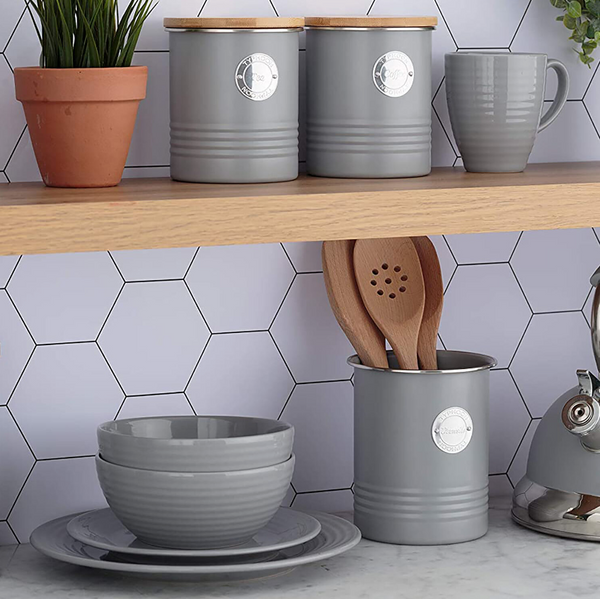 Typhoon Living Grey Pasta Bowl - 644859