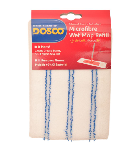 Dosco Microfiber Mop Refill - Wet - 647708