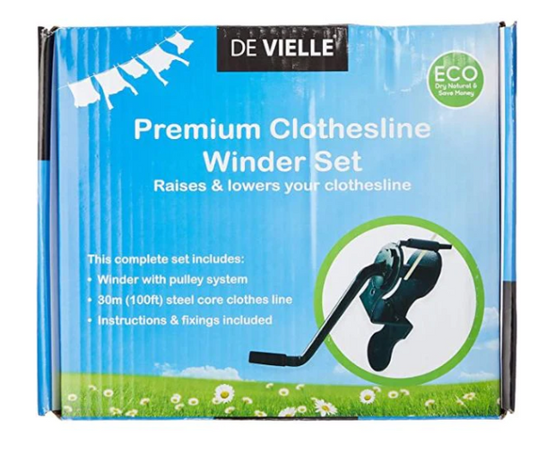De Vielle Clothesline Winder Set - 5700653