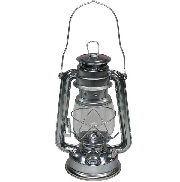 Redwood Silver Hurricane Lantern 245mm - 64705