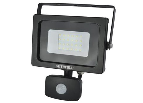 Faithfull Motion Sensor LED Security Light 20W 240V - 620252