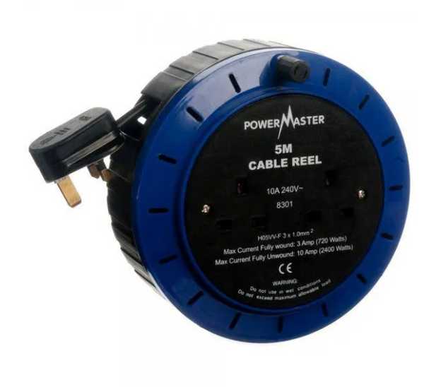 Powermaster 5M Cable Reel - 6201872