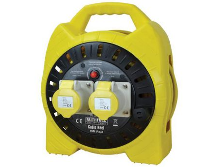 Faithfull 15M Cable Reel - 621042