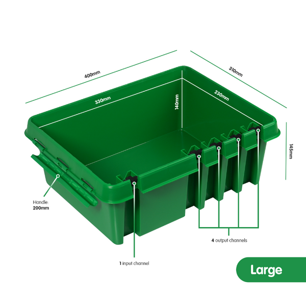 Large Dribox Weatherproof Powercord Connection Box - 62089