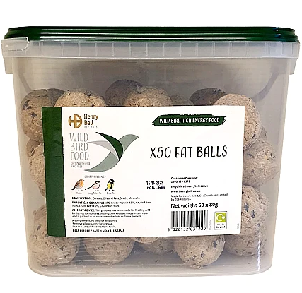 Henry Bell Fat Balls 50 Per Tub - 398024