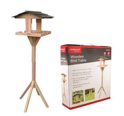 Redwood Leisure Wooden Bird Table - 370210