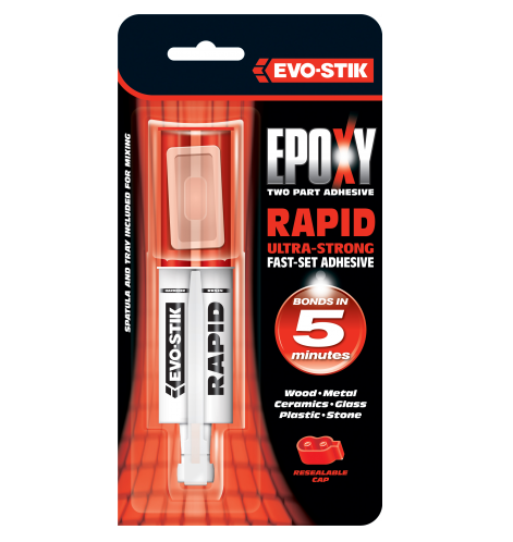 Evo-Stik Epoxy Rapid Syringe  Adhesive - 790513
