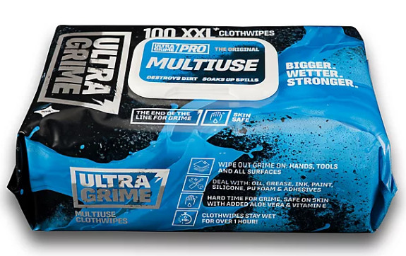 Ultragrime Pro Unscented Multisurface wipes - 670005