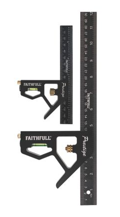 Faithfull Prestige Combination Squares 150mm/300mm - 570040