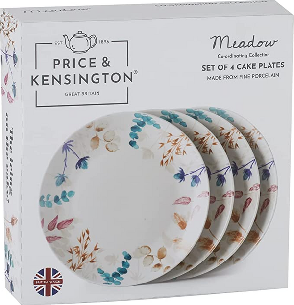 Price & Kensington Meadow Set of 4 Cake Plates - 6441061
