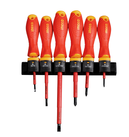 Ingco 6 Piece Insulated Screwdriver Set - 570545