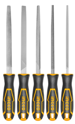 Ingco 5 Piece Industrial Steel File Set - 5712169