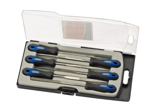 Draper 6 Piece Diamond Needle File Set - 571208