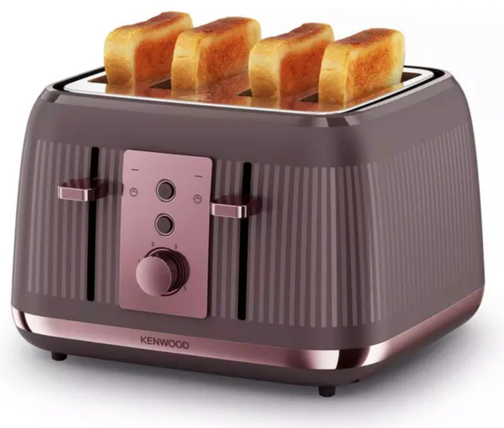 Purple 4-Slice Toaster