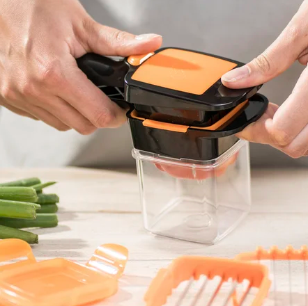 JML Nicer Dicer Quick Handheld Chopper, Slicer, Dicer & Wedger