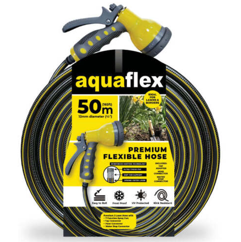 Aquaflex 50M Knitted Hose & Fittings - 390710