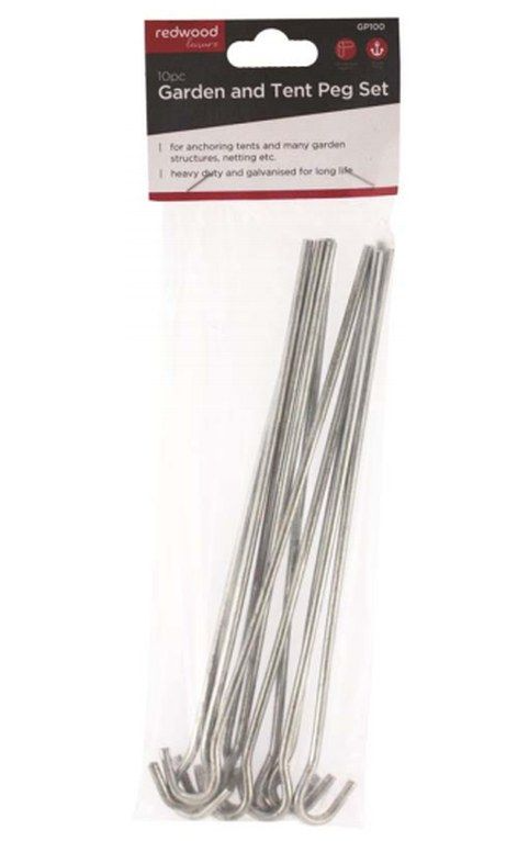 Garden and Tent Peg Set 10 Piece - 396513