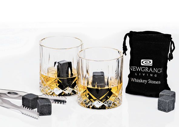 Newgrange Living Whiskey Glass Pair & Tongs - 6400001