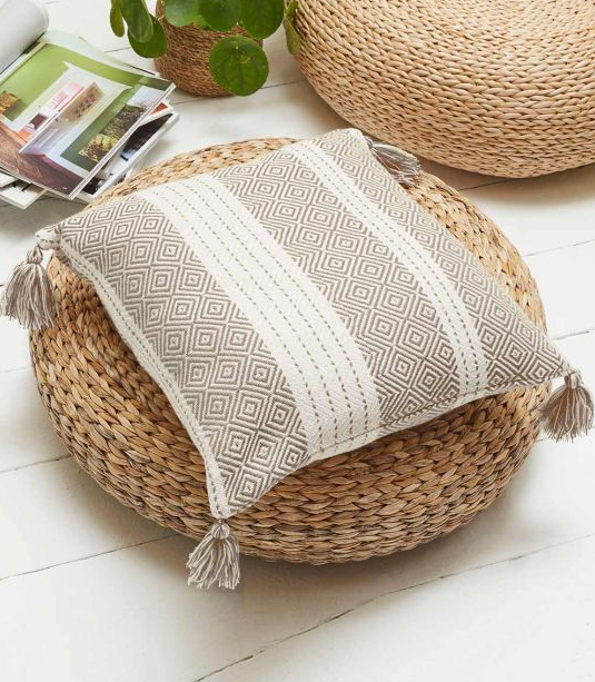Green Living Collection Diamond Cushion Cover 43 x 43 cm - 370219