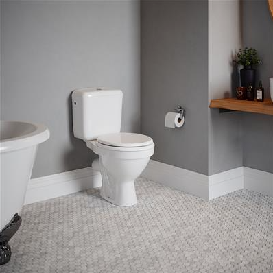 Tema MDF Bar Hinge Toilet Seat - 350100