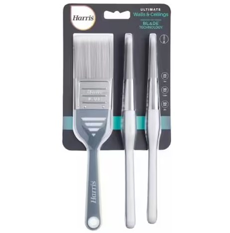 Harris Ultimate Wall & Ceiling 3 Piece Brush Set - 780024