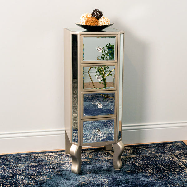 Reflections Mini Tallboy 4 Drawer