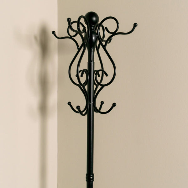 Rio Hat & Coat Stand Black