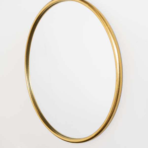 Maeve Round Mirror Gold 60Cm