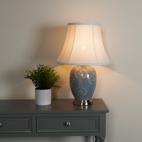 Jaylin Ceramic Table Lamp 59Cm