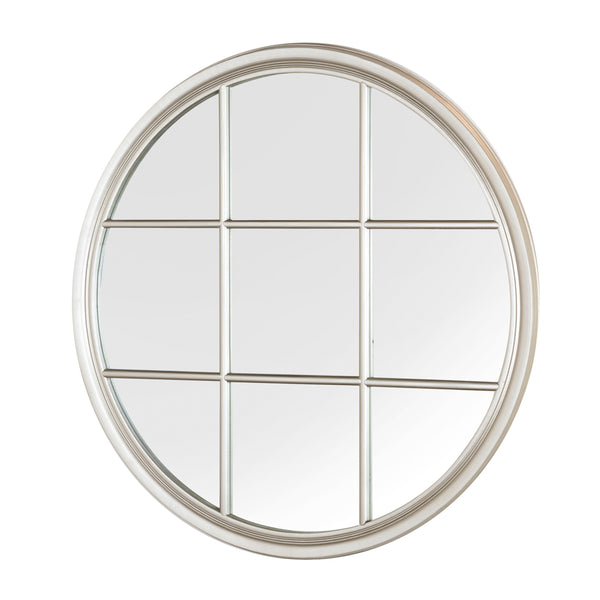 OCOLUS ROUND WINDOW MIRROR CHAMPAGNE 90CM