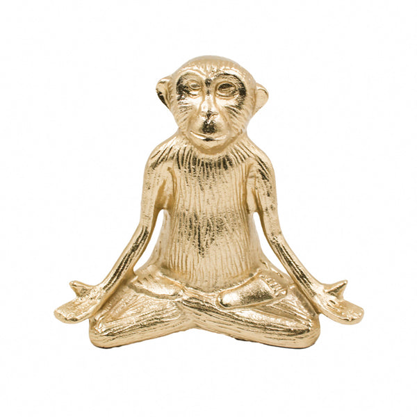 Safari Yoga Monkey Gold