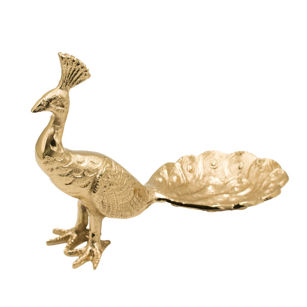 Peacock Figure Gold