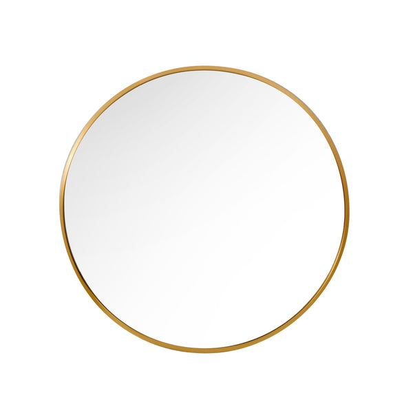 Modena Round Wall Mirror Gold 60cm