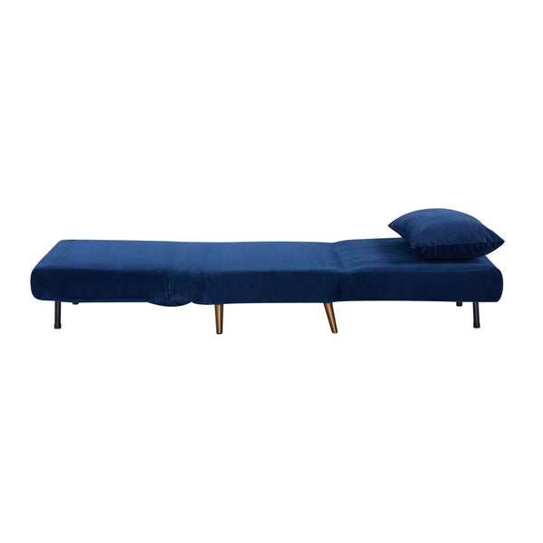 Bessie Single Sofa Bed Blue