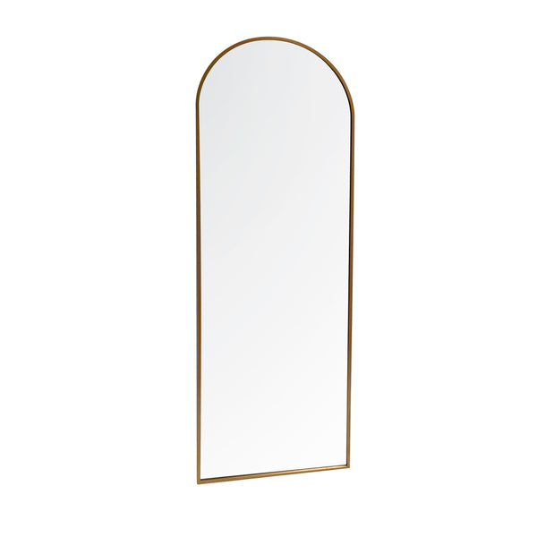 Modena Arch Mirror Gold 40x120cm