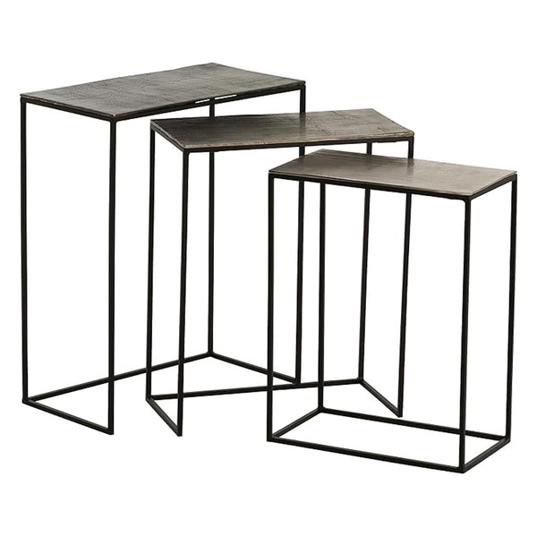 SOL S/3 NESTING TABLES RECTANGLE