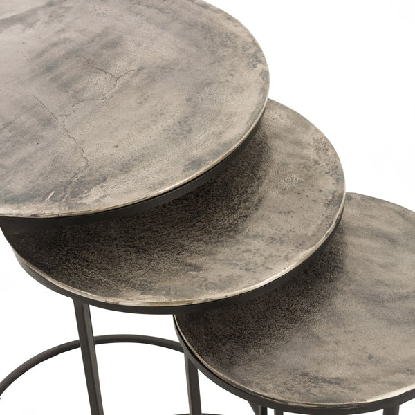 SOL S/3 NESTING TABLES ROUND