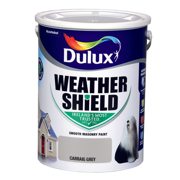 Dulux Weathershield Carraig Grey 5L