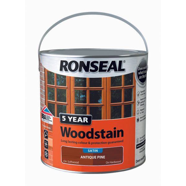 5 Year Woodstain 2.5L Antqiue Pine