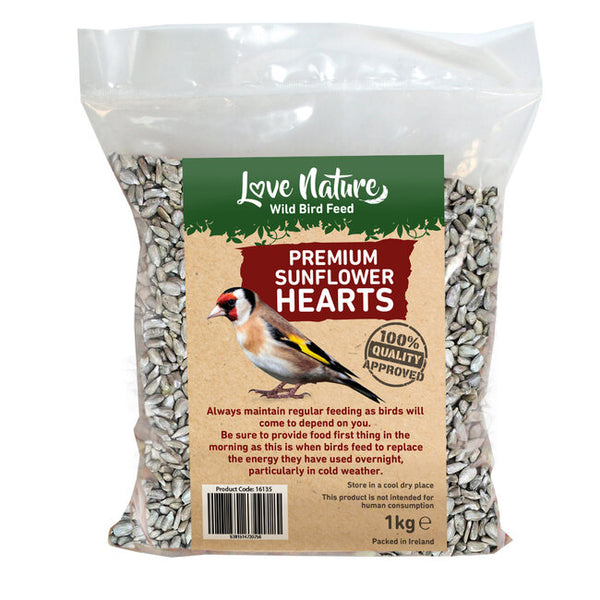 Love Nature - 1kg Sunflower Hearts - 373031