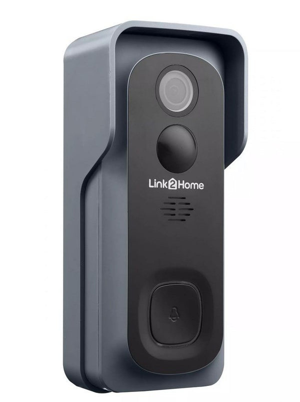 Link2Home  Outdoor Battery Powered WIFI Doorbell Camera - 62470