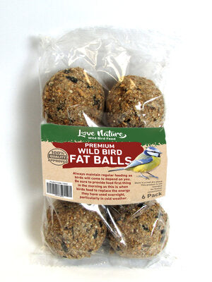 Love Nature Fat Balls 6 Pack - 370812